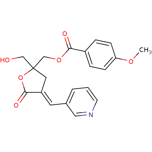 Chemical structure of BindingDB Monomer ID 50244977