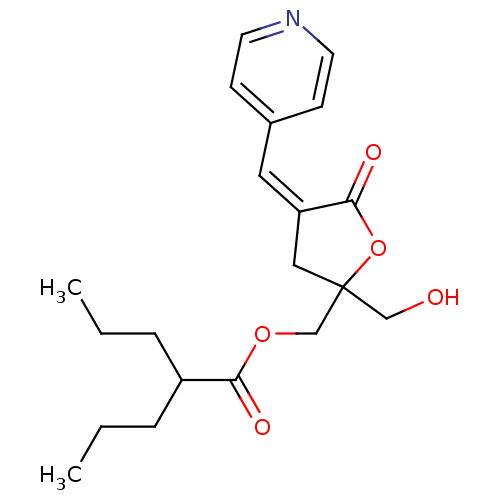 Chemical structure of BindingDB Monomer ID 50245019