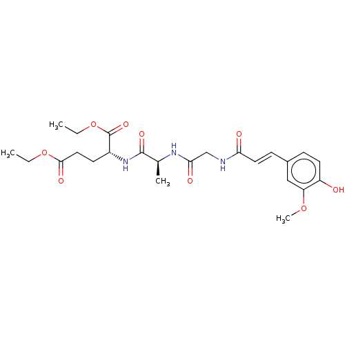 Chemical structure of BindingDB Monomer ID 50245076