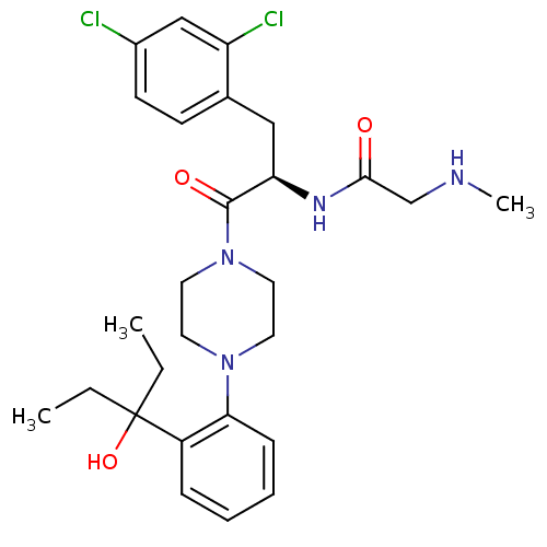 Chemical structure of BindingDB Monomer ID 50245165