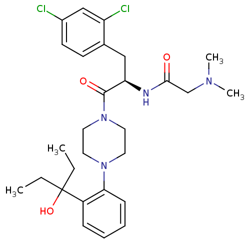 Chemical structure of BindingDB Monomer ID 50245166