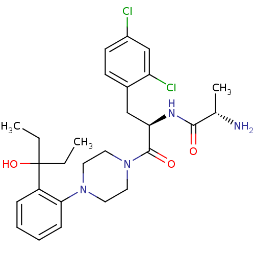 Chemical structure of BindingDB Monomer ID 50245167