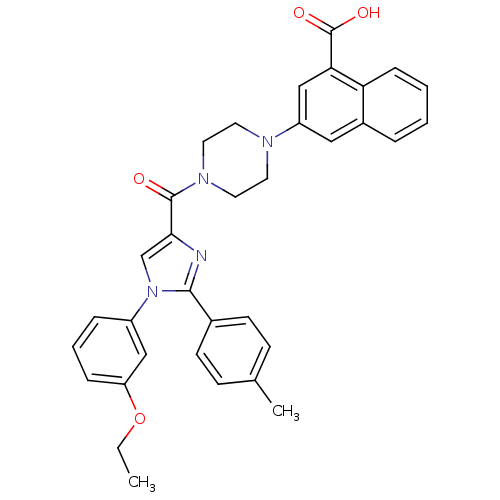 Chemical structure of BindingDB Monomer ID 50245180