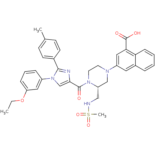 Chemical structure of BindingDB Monomer ID 50245183