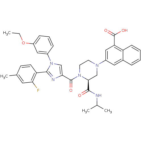Chemical structure of BindingDB Monomer ID 50245192