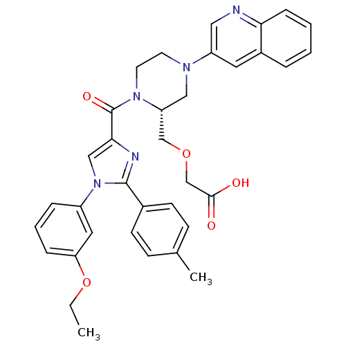 Chemical structure of BindingDB Monomer ID 50245195