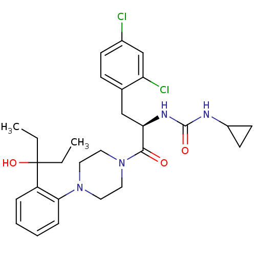 Chemical structure of BindingDB Monomer ID 50245288