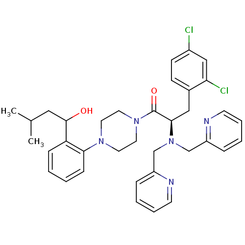 Chemical structure of BindingDB Monomer ID 50245332