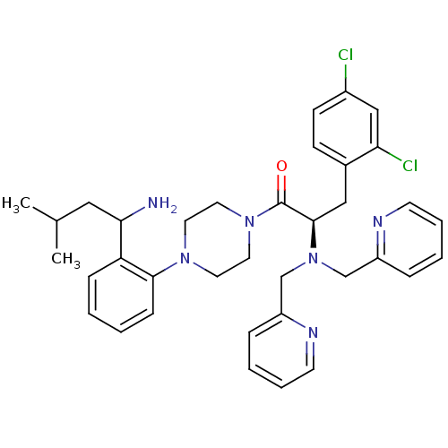 Chemical structure of BindingDB Monomer ID 50245371