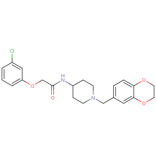 Chemical structure of BindingDB Monomer ID 50245374