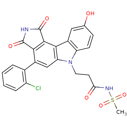 Chemical structure of BindingDB Monomer ID 50245386