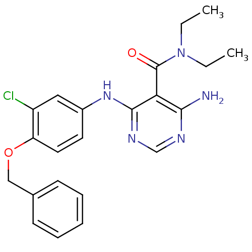 Chemical structure of BindingDB Monomer ID 50245410
