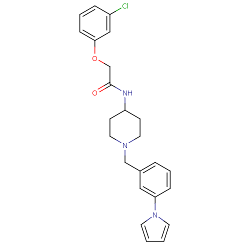 Chemical structure of BindingDB Monomer ID 50245417