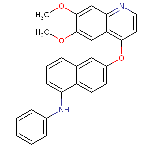 Chemical structure of BindingDB Monomer ID 50245421