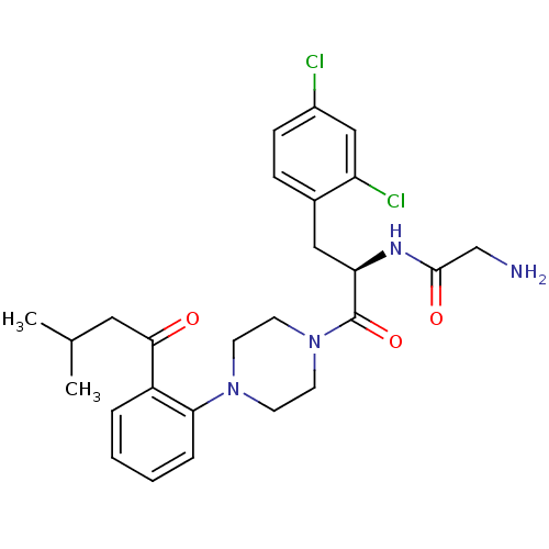 Chemical structure of BindingDB Monomer ID 50245447