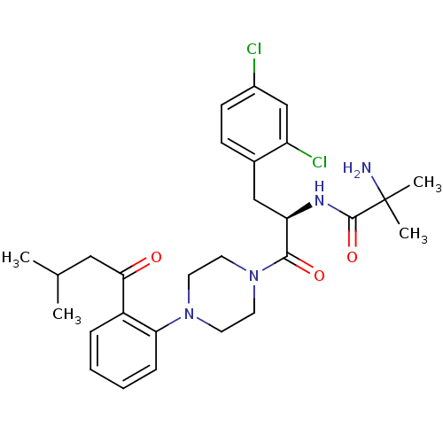 Chemical structure of BindingDB Monomer ID 50245450