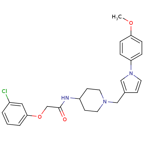 Chemical structure of BindingDB Monomer ID 50245452