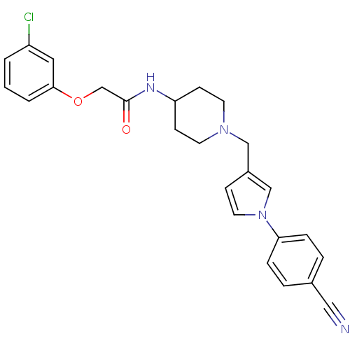Chemical structure of BindingDB Monomer ID 50245453