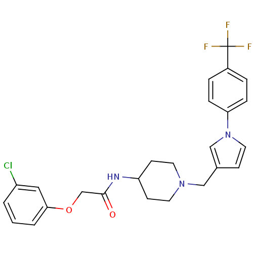 Chemical structure of BindingDB Monomer ID 50245454