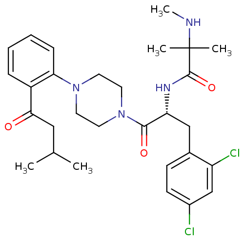Chemical structure of BindingDB Monomer ID 50245483