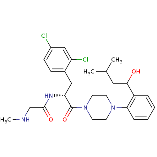 Chemical structure of BindingDB Monomer ID 50245486