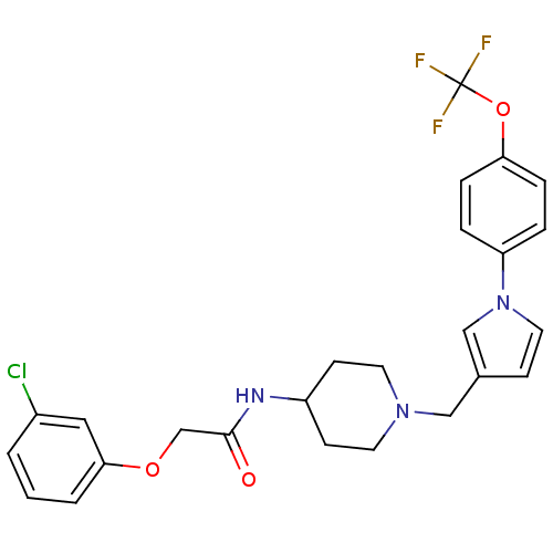 Chemical structure of BindingDB Monomer ID 50245487