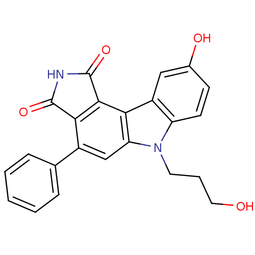 Chemical structure of BindingDB Monomer ID 50245495