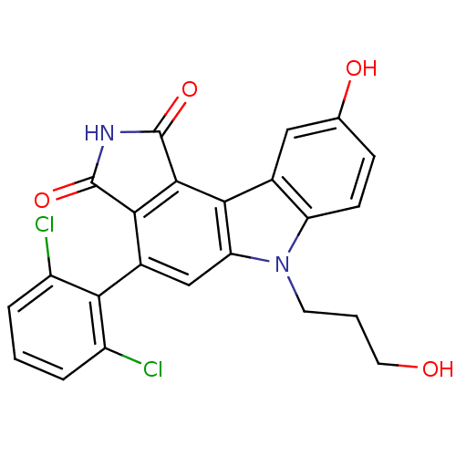 Chemical structure of BindingDB Monomer ID 50245496