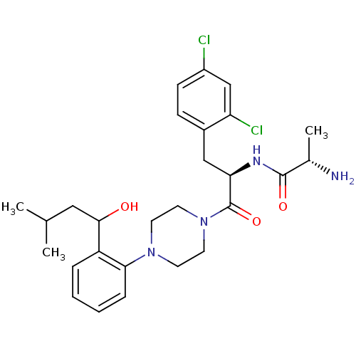 Chemical structure of BindingDB Monomer ID 50245508