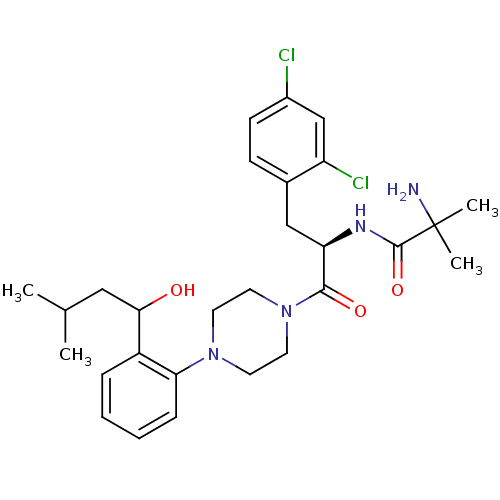 Chemical structure of BindingDB Monomer ID 50245509