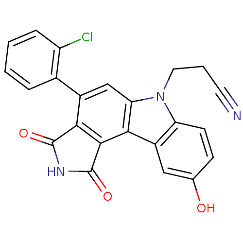 Chemical structure of BindingDB Monomer ID 50245525