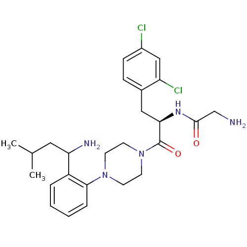 Chemical structure of BindingDB Monomer ID 50245534