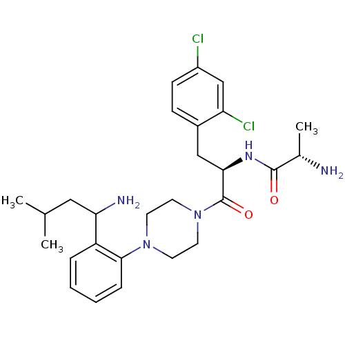 Chemical structure of BindingDB Monomer ID 50245536