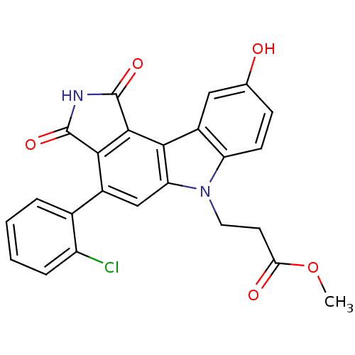 Chemical structure of BindingDB Monomer ID 50245546