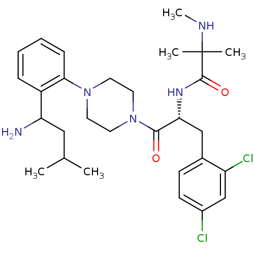 Chemical structure of BindingDB Monomer ID 50245563