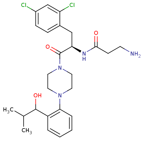 Chemical structure of BindingDB Monomer ID 50245566