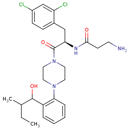 Chemical structure of BindingDB Monomer ID 50245606
