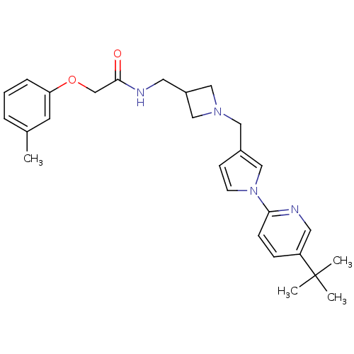 Chemical structure of BindingDB Monomer ID 50245611