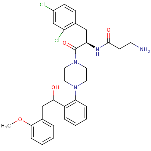 Chemical structure of BindingDB Monomer ID 50245674