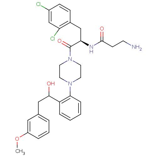 Chemical structure of BindingDB Monomer ID 50245675