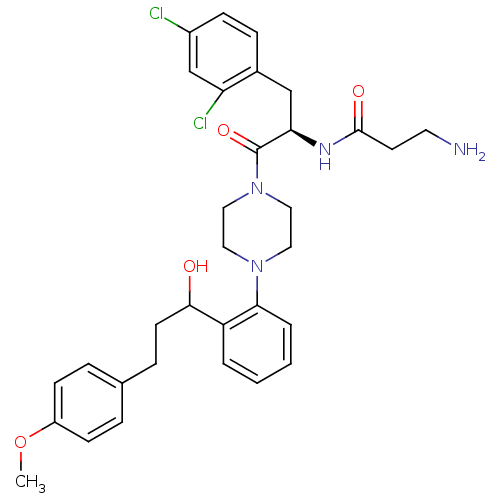 Chemical structure of BindingDB Monomer ID 50245677