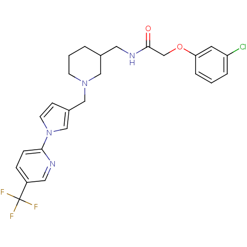 Chemical structure of BindingDB Monomer ID 50245679
