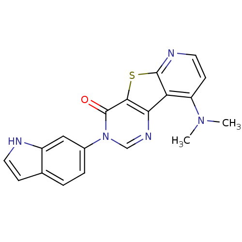 Chemical structure of BindingDB Monomer ID 50245682