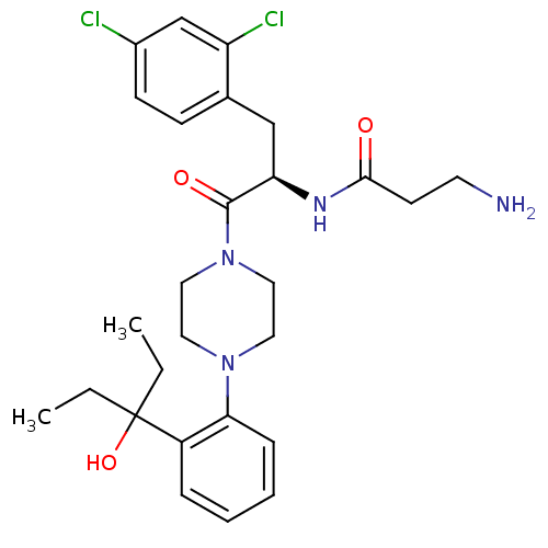 Chemical structure of BindingDB Monomer ID 50245720
