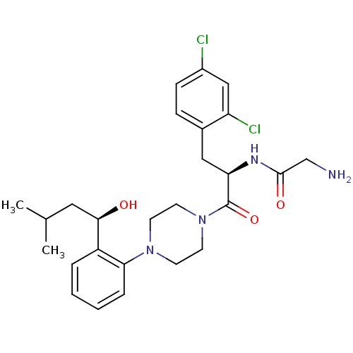 Chemical structure of BindingDB Monomer ID 50245722
