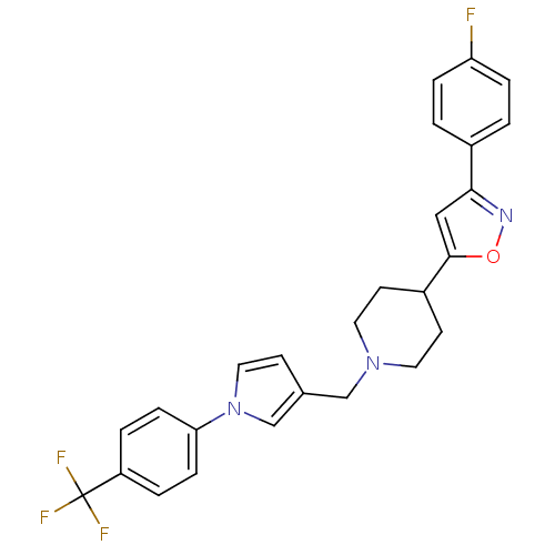 Chemical structure of BindingDB Monomer ID 50245726