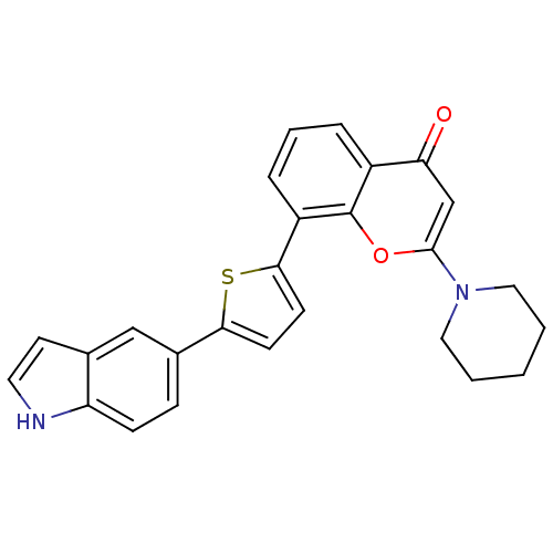 Chemical structure of BindingDB Monomer ID 50245755
