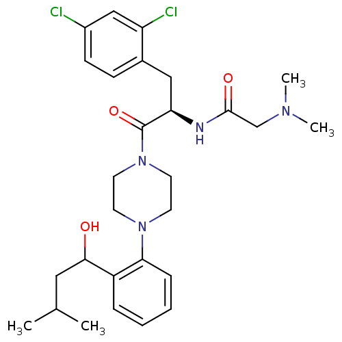 Chemical structure of BindingDB Monomer ID 50245765