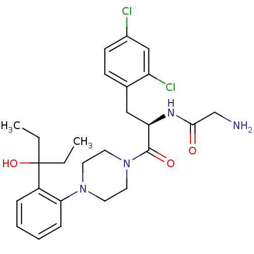 Chemical structure of BindingDB Monomer ID 50245767