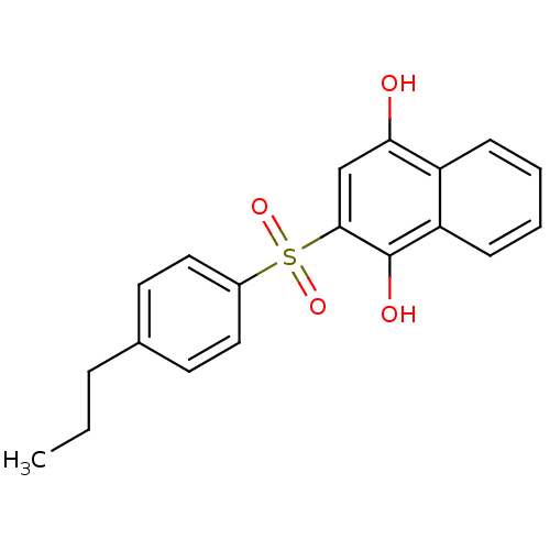 Chemical structure of BindingDB Monomer ID 50245880